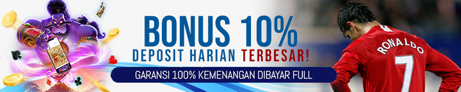 RONALDO4D BONUS 10% SETIAP HARI